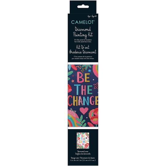 Camelot® Dots Be The Change Diamond Painting Kit